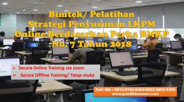 Pelatihan Strategi Penyusunan LKPM Online Berdasarkan Perka BMKP No. 7 Tahun 2018