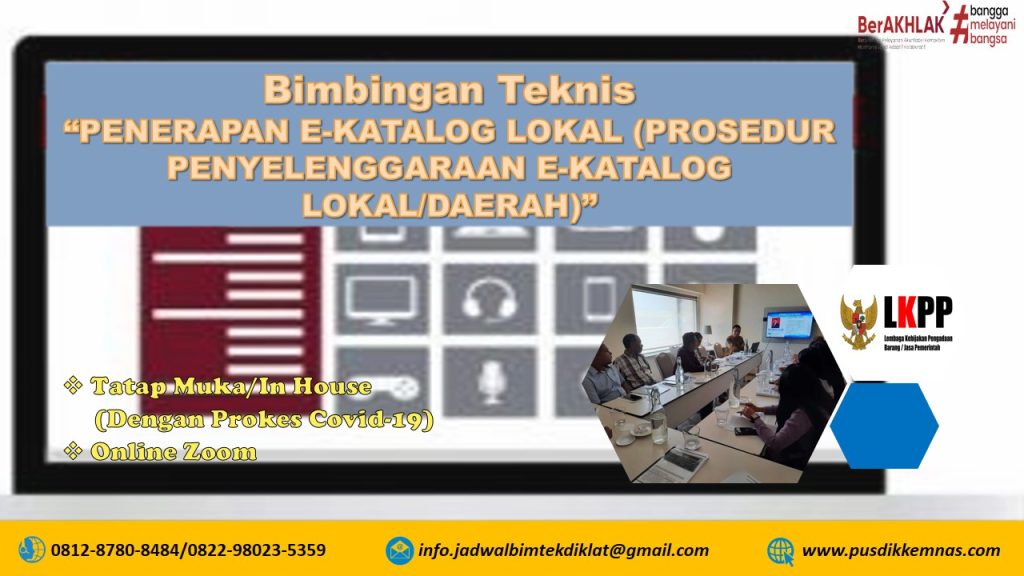 Bimtek Penerapan e-Katalog Lokal