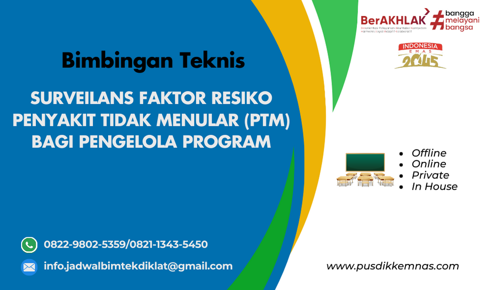 Bimtek Surveilans Faktor Resiko Penyakit Tidak Menular