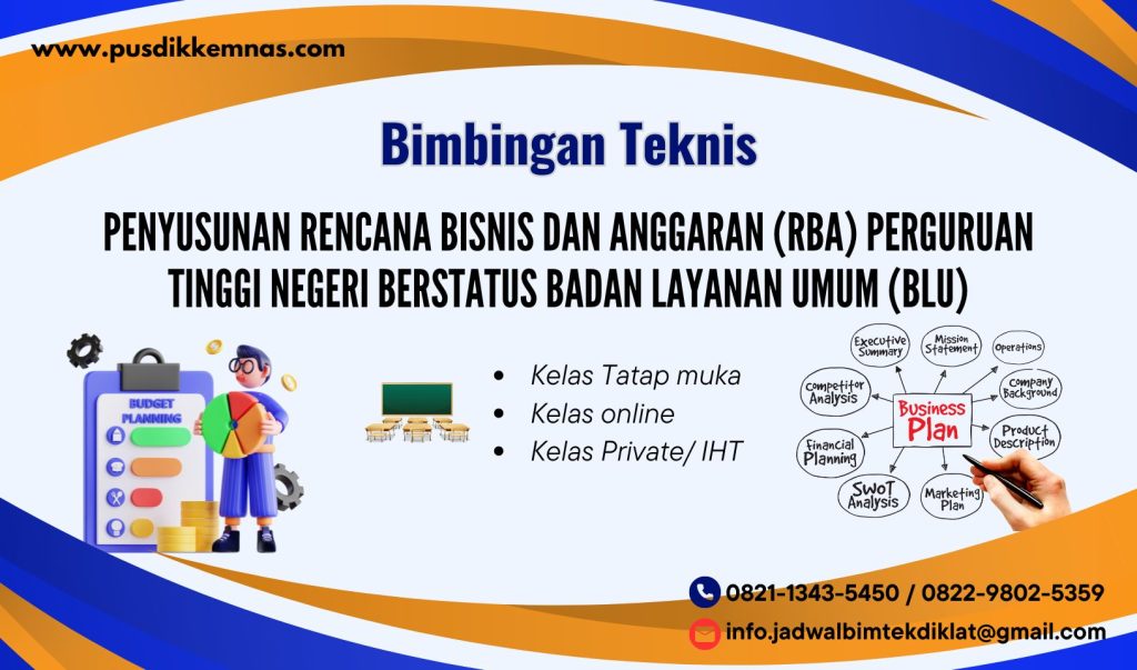 Bimtek Penyusunan RBA Perguruan Tinggi Negeri