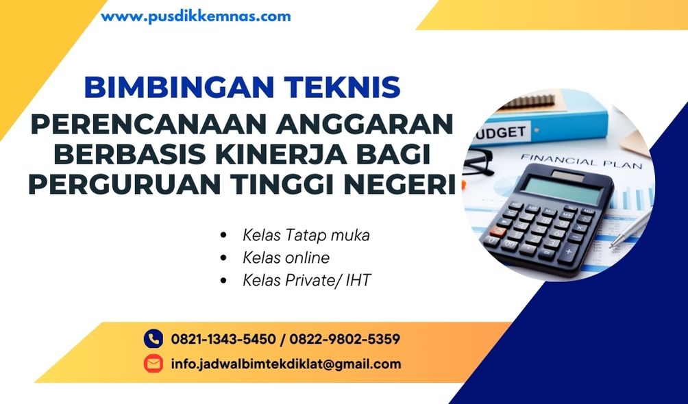 Bimtek Perencanaan Anggaran Berbasis Kinerja Bagi Perguruan Tinggi Negeri