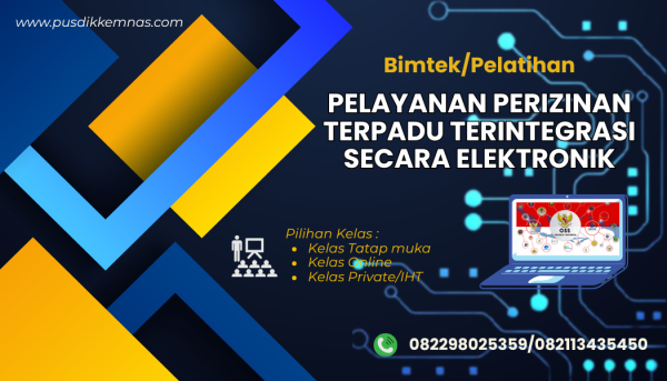 Bimtek Pelayanan Perizinan Terpadu Terintegrasi Secara Elektronik