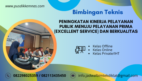 Bimtek Peningkatan Kinerja Pelayanan Publik