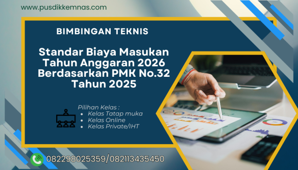 Bimtek Standar Biaya Masukan Tahun Anggaran 2026