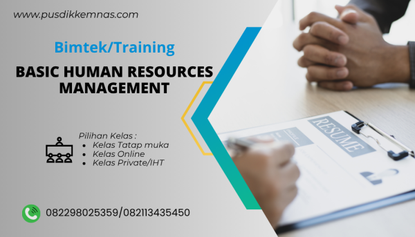 Training Basic Human Resources Management