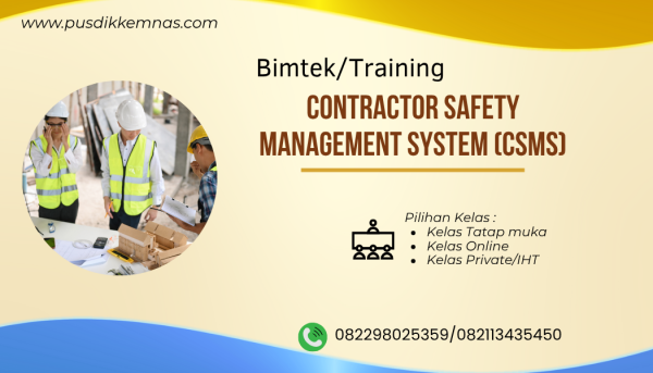 Training Contractor Safety Management System (CSMS)