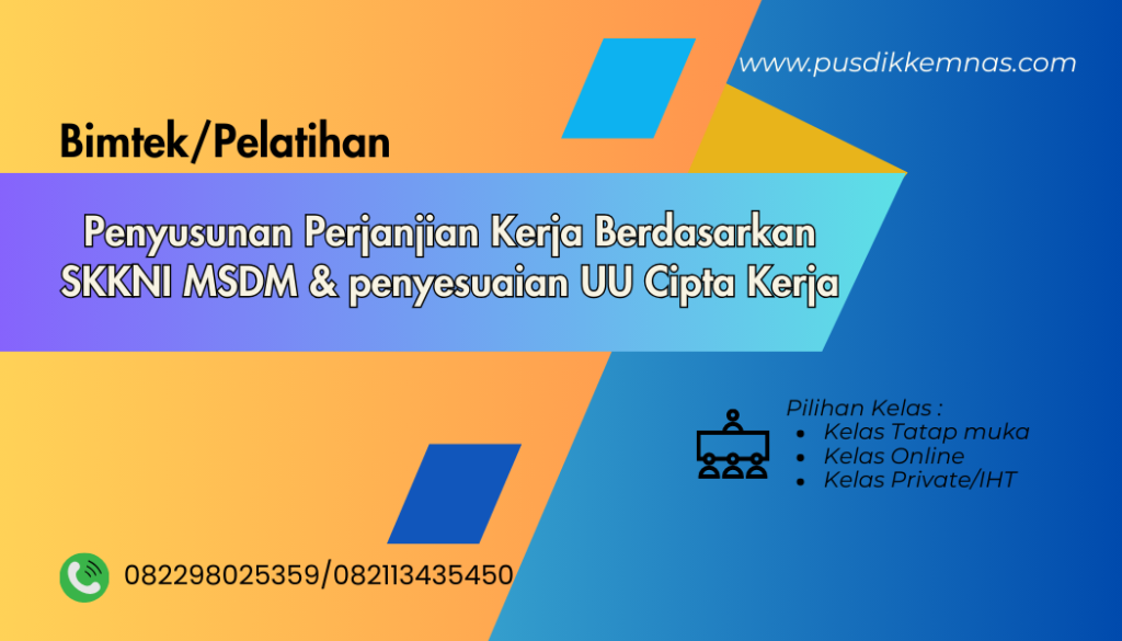 Pelatihan Penyusunan Perjanjian Kerja