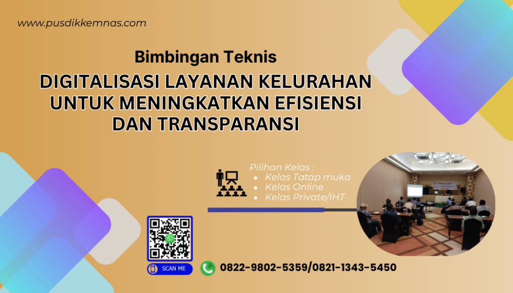 Bimtek Digitalisasi Layanan Kelurahan