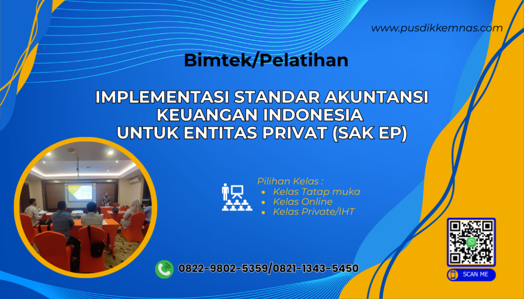 Bimtek Pelatihan Implementasi SAK EP