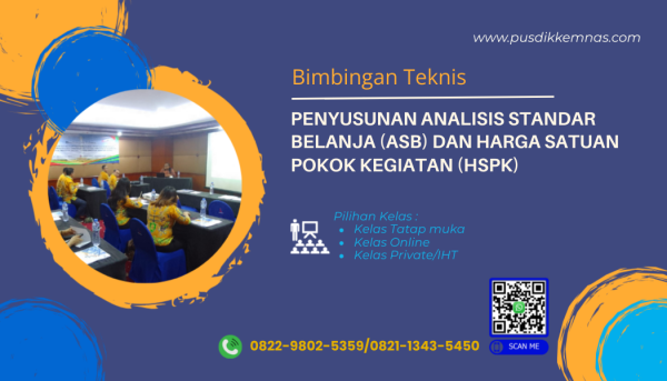 Bimtek Penyusunan ASB dan HSPK
