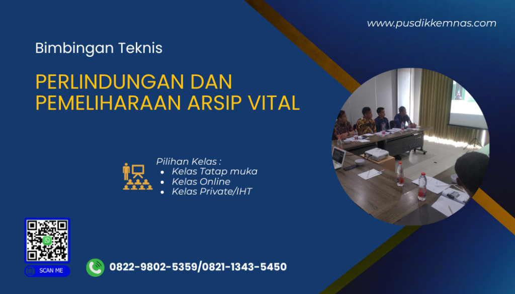 Bimtek Perlindungan dan Pemeliharaan Arsip Vital