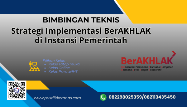 Bimtek Strategi Implementasi BerAKHLAK