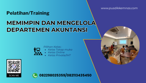 Pelatihan Memimpin dan Mengelola Departemen Akuntansi