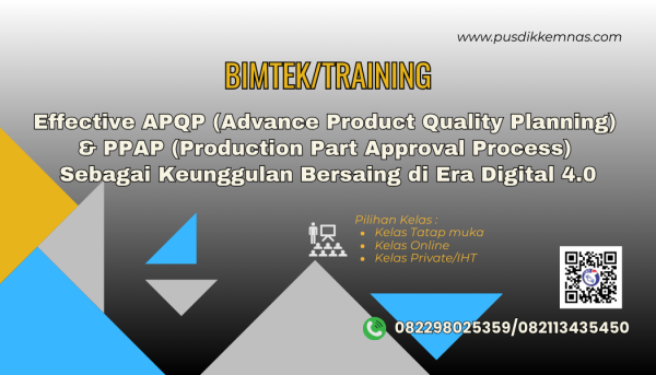 Training Effective APQP dan PPAP