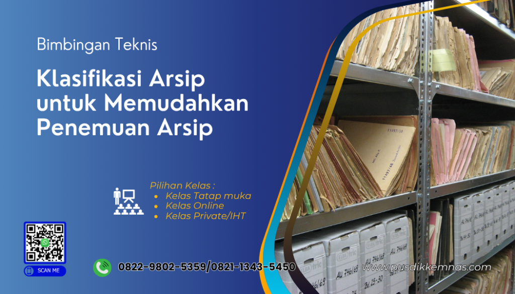 Bimtek Klasifikasi Arsip untuk Memudahkan Penemuan Arsip