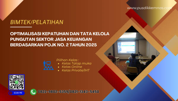 Bimtek Optimalisasi Kepatuhan dan Tata Kelola Pungutan Sektor Jasa Keuangan