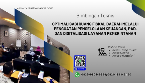 Bimtek Optimalisasi Ruang Fiskal Daerah