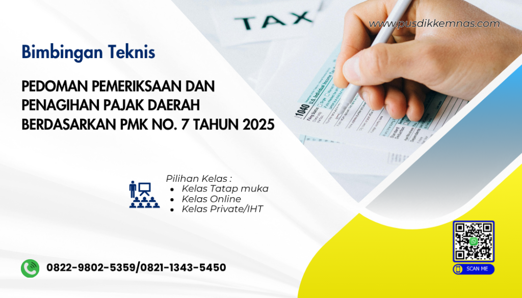 Bimtek Pedoman Pemeriksaan dan Penagihan Pajak Daerah