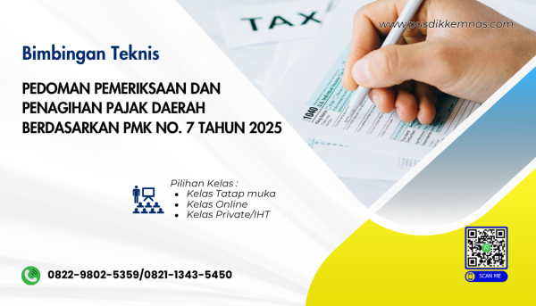 Bimtek Pedoman Pemeriksaan dan Penagihan Pajak Daerah