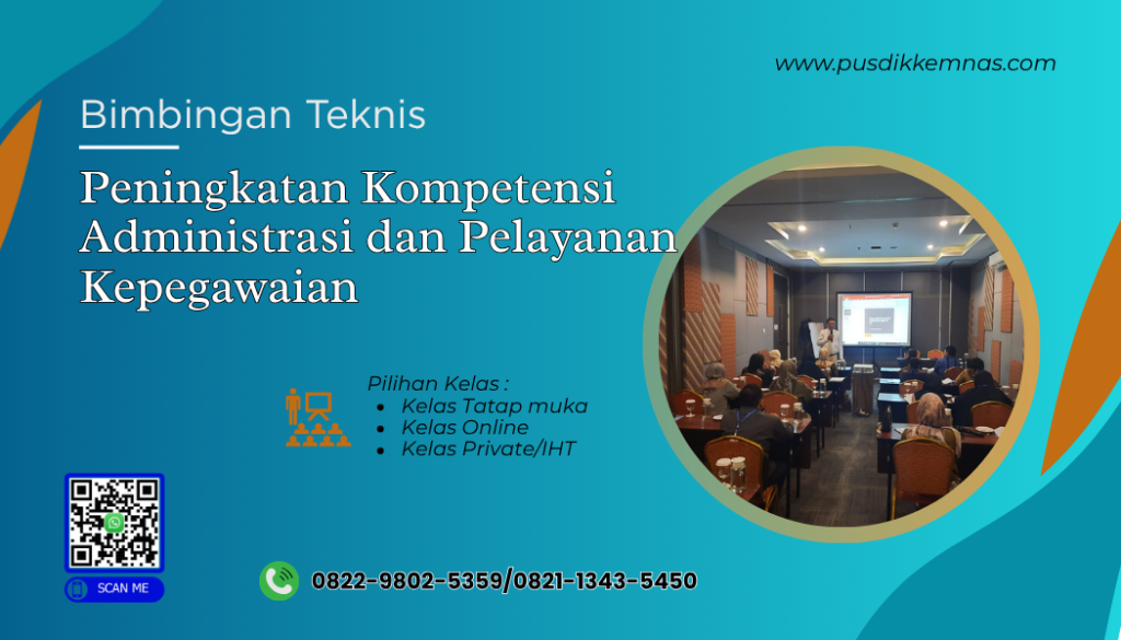 Bimtek Peningkatan Kompetensi Administrasi dan Pelayanan Kepegawaian