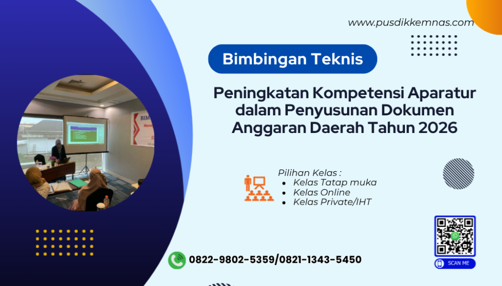 Bimtek Peningkatan Kompetensi Aparatur dalam Penyusunan Dokumen Anggaran Daerah