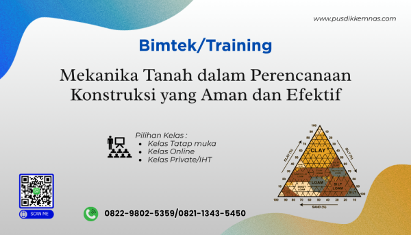 Training Mekanika Tanah dalam Perencanaan Konstruksi