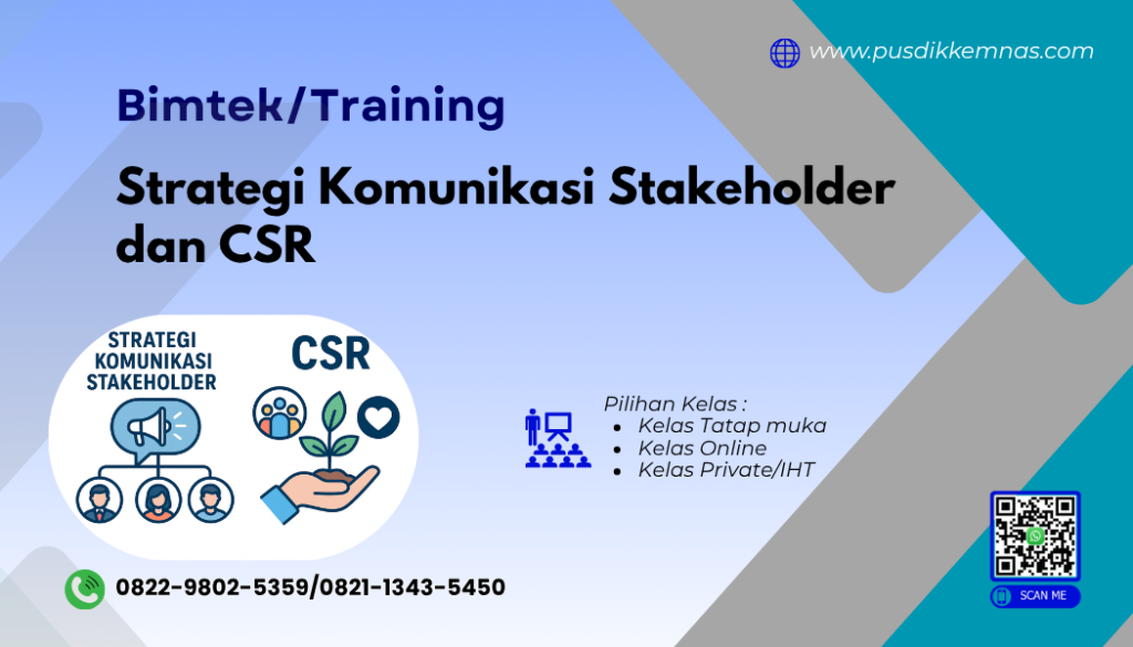 Bimtek Strategi Komunikasi Stakeholder dan CSR