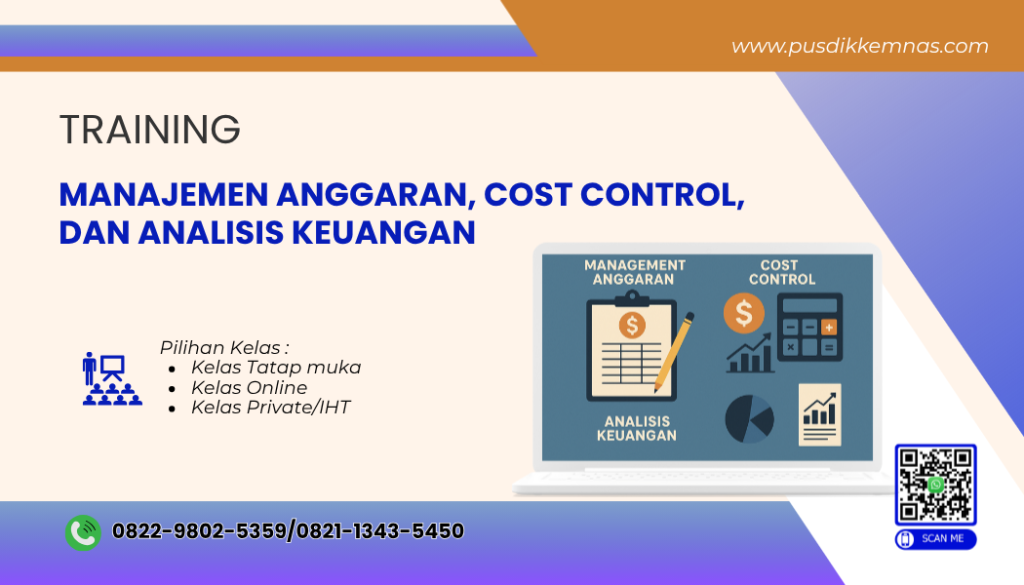 Training Manajemen Anggaran Cost Control dan Analisis Keuangan
