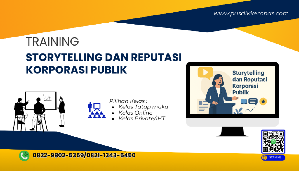 Training Storytelling dan Reputasi Korporasi Publik