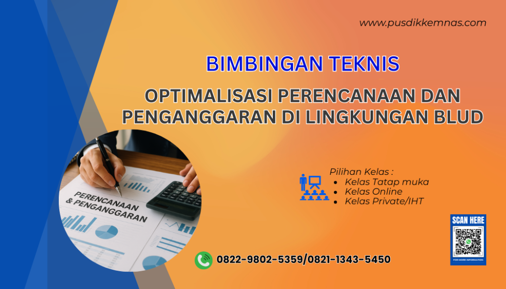 Bimtek Optimalisasi Perencanaan dan Penganggaran di Lingkungan BLUD