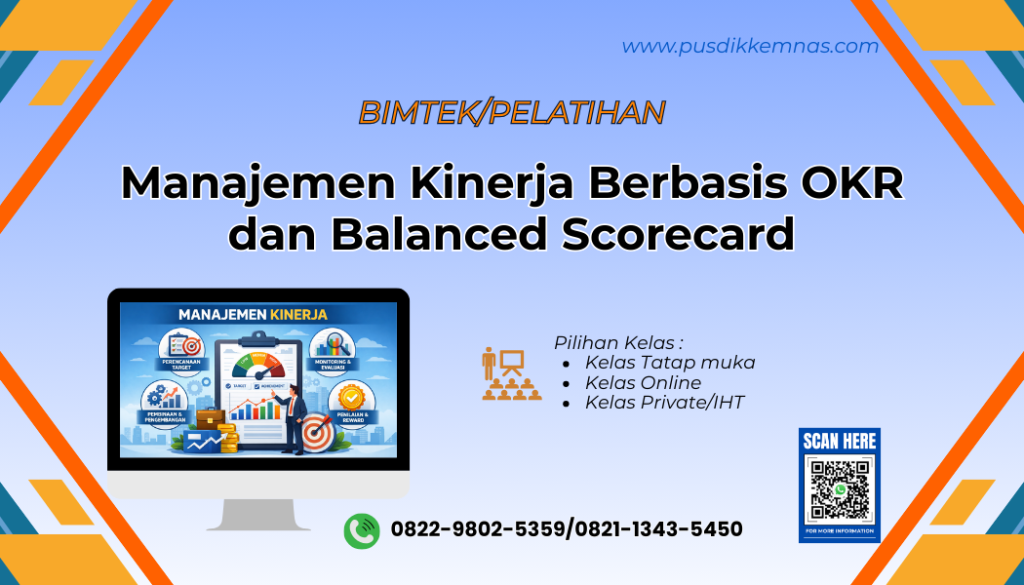 Bimtek Manajemen Kinerja Berbasis OKR dan Balanced Scorecard