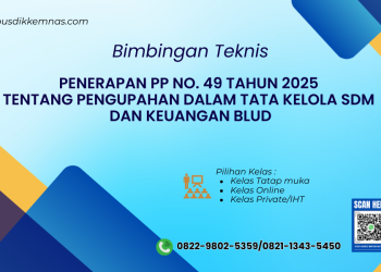 Bimtek Penerapan PP Nomor 49 Tahun 2025 tentang Pengupahan dalam Tata Kelola SDM dan Keuangan BLUD