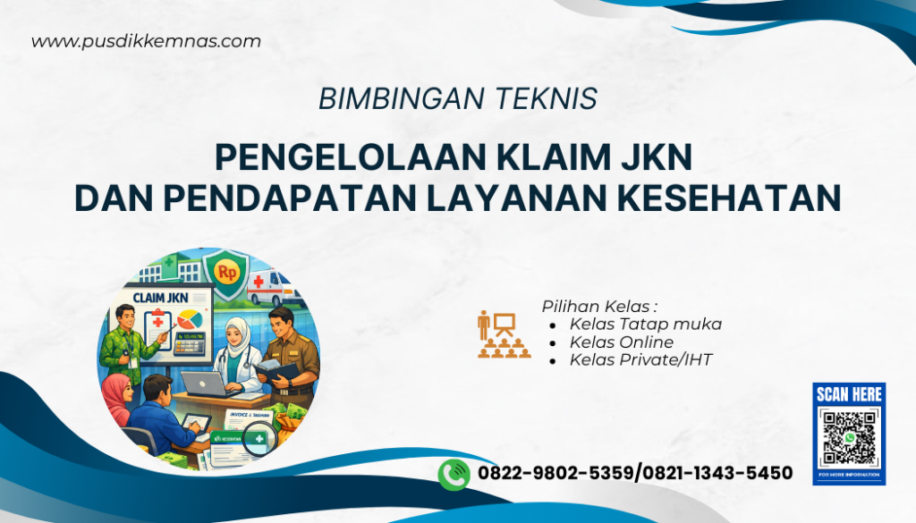 Bimtek Pengelolaan Klaim JKN dan Pendapatan Layanan Kesehatan