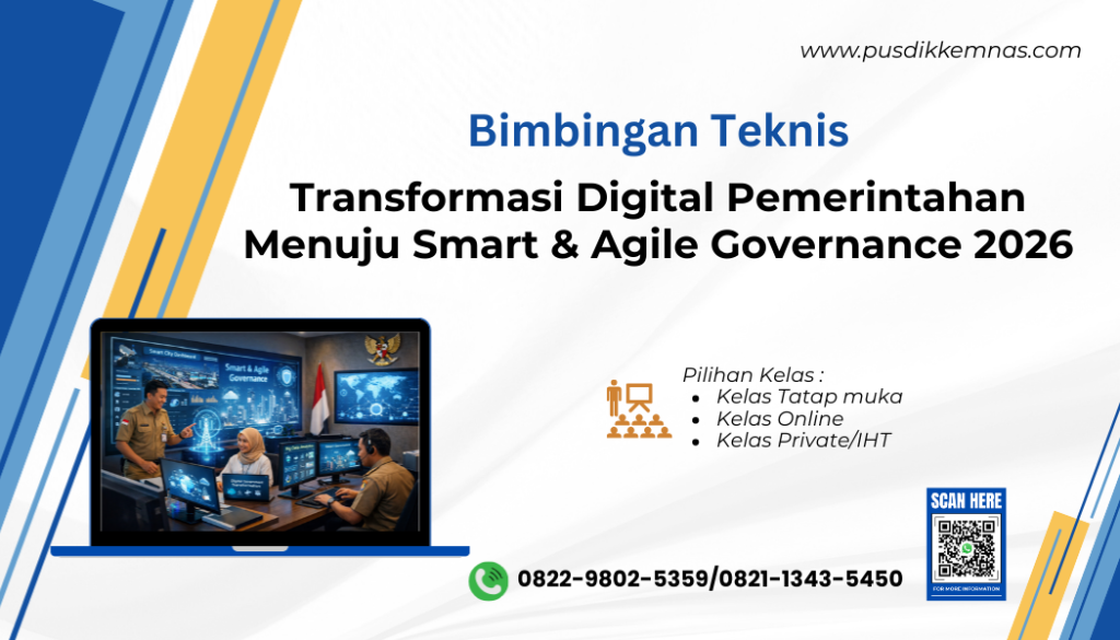 Bimtek Transformasi Digital Pemerintahan Menuju Smart dan Agile Governance 2026