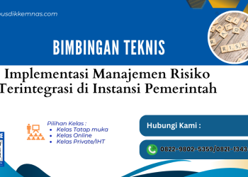 Bimtek Implementasi Manajemen Risiko Terintegrasi di Instansi Pemerintah