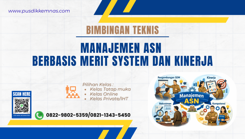 Bimtek Manajemen ASN Berbasis Merit System dan Kinerja