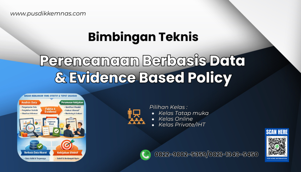 Bimtek Perencanaan Berbasis Data dan Evidence Based Policy