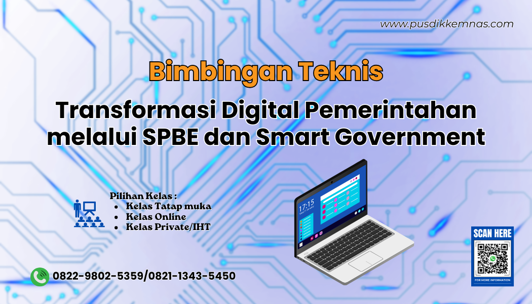 Bimtek Transformasi Digital Pemerintahan melalui SPBE dan Smart ...