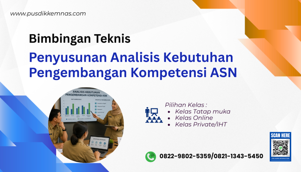 Bimtek Penyusunan Analisis Kebutuhan Pengembangan Kompetensi ASN