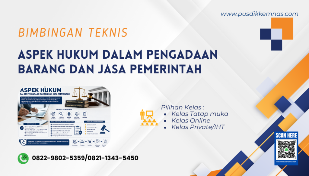 Bimtek Aspek Hukum dalam Pengadaan Barang dan Jasa Pemerintah