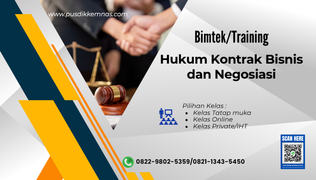Pelatihan Hukum Kontrak Bisnis dan Negosiasi