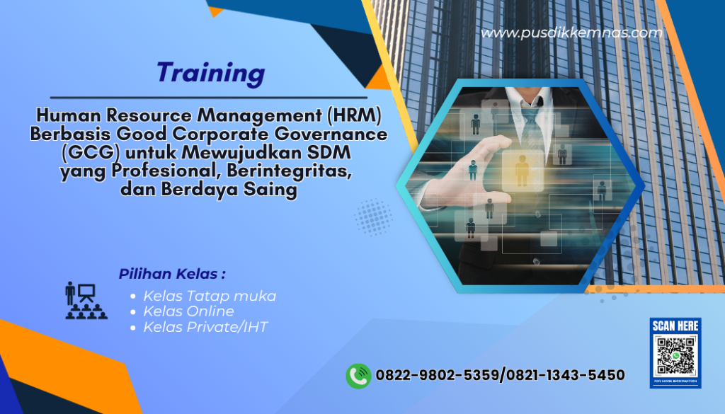 Training Human Resource Management Berbasis Good Corporate Governance